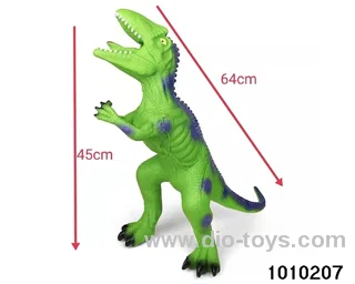 Dinosaur toys Stretching length 64, height 45 in Hangtag