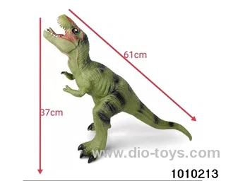Dinosaur toys Stretching length 61, height 37 in Hangtag