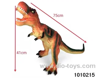 Dinosaur toys Stretching length 75, height 41 in Hangtag