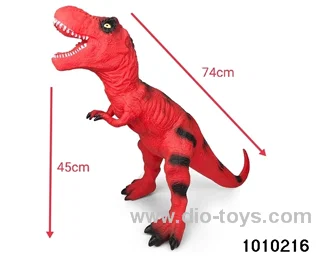 Dinosaur toys Stretching length 74, height 45 in Hangtag