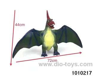 Dinosaur toys Stretching length 72, height 44 in Hangtag