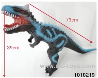 Dinosaur toys Stretching length 73, height 39 in Hangtag