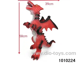 Dinosaur toys Stretching length 58, height 39 in Hangtag