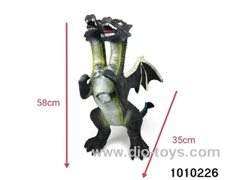 Dinosaur toys Stretching length 58, height 35 in Hangtag