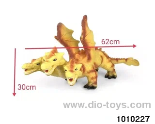 Dinosaur toys Stretching length 62, height 30 in Hangtag