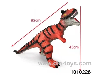 Dinosaur toys Stretching length 83, height 45 in Hangtag