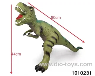 Dinosaur toys Stretching length 80, height 44 in Hangtag