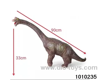 Dinosaur toys Stretching length 90, height 33 in Hangtag