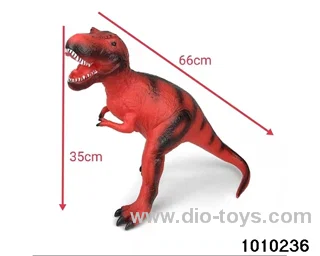 Dinosaur toys Stretching length 66, height 35 in Hangtag