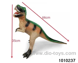 Dinosaur toys Stretching length 66, height 35 in Hangtag