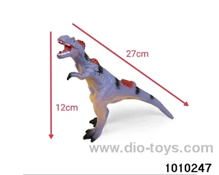 Dinosaur toys Stretching length 27, height 12 in Hangtag