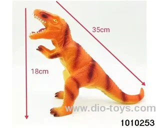 Dinosaur toys Stretching length 35, height 18 in Hangtag