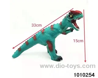 Dinosaur toys Stretching length 33, height 15 in Hangtag