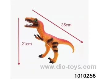 Dinosaur toys Stretching length 353, height 21 in Hangtag