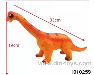Dinosaur toys Stretching length 33, height 19 in Hangtag