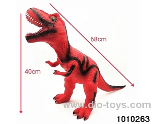 Dinosaur toys Stretching length 68, height 40 in Hangtag