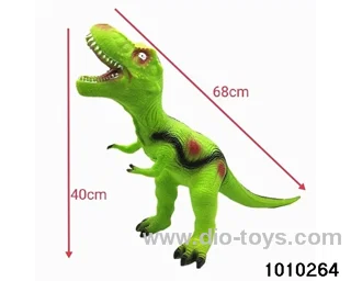 Dinosaur toys Stretching length 68, height 40 in Hangtag