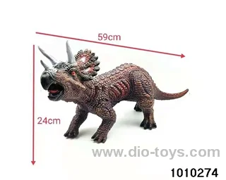 Dinosaur toys Stretching length 59, height 24 in Hangtag