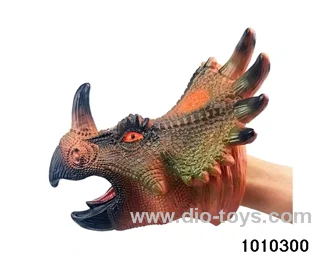 Styracosaurus Hand puppet in opp bag