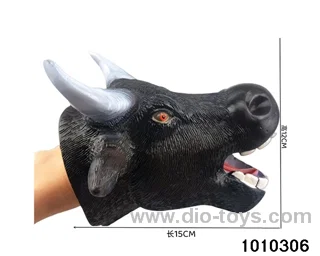 buffalo Hand puppet in opp bag