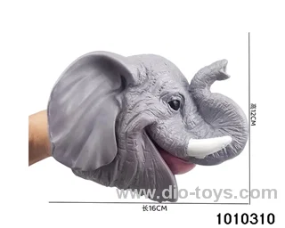 elephant Hand puppet in opp bag