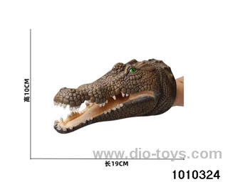 crocodile Hand puppet in opp bag