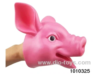 Little Red Pig Hand puppet in opp bag