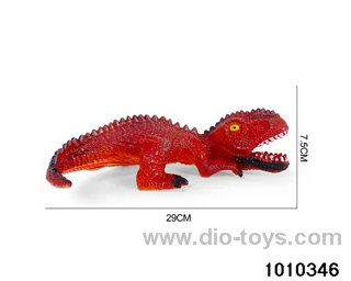 Dinosaur toys Stretching length 29, height 7.5 in Hangtag