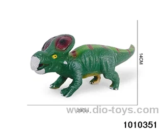 Dinosaur toys Stretching length 38, height 14 in Hangtag（green）