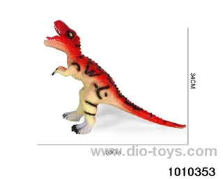 Dinosaur toys Stretching length 58, height 34 in Hangtag（red）