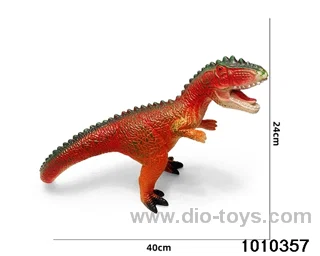 Dinosaur toys Stretching length 42, height 25 in Hangtag（Orange）