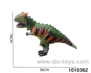 Dinosaur toys Stretching length 36, height 20 in Hangtag（green）