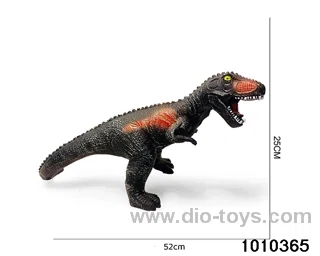 Dinosaur toys Stretching length 60, height 26 in Hangtag（black）