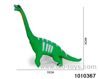 Dinosaur toys Stretching length 70, height 46 in Hangtag（green）