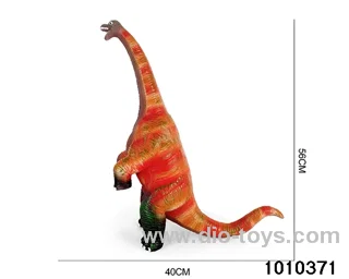 Dinosaur toys Stretching length 40, height 55 in Hangtag（red）