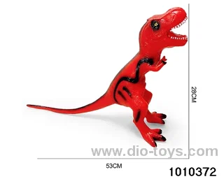 Dinosaur toys Stretching length 53, height 28 in Hangtag（red）