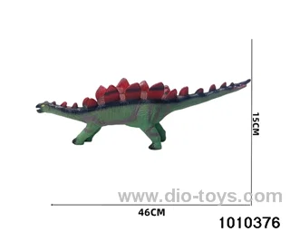 Dinosaur toys Stretching length 46, height 15 in Hangtag（green）