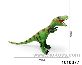 Dinosaur toys Stretching length 52, height 25 in Hangtag（green）