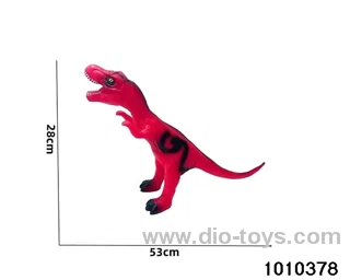 Dinosaur toys Stretching length 52, height 25 in Hangtag（red）