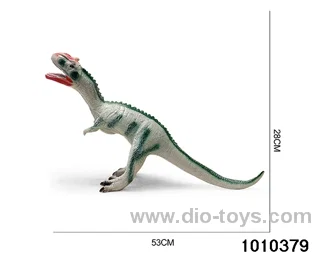 Dinosaur toys Stretching length 53, height 26 in Hangtag