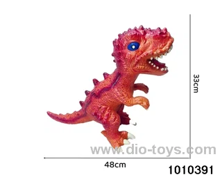 Dinosaur toys Stretching length 48, height 33 in Hangtag