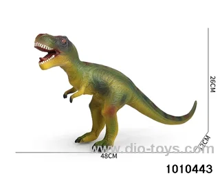 Dinosaur toys Stretching length 48, height 26 in Hangtag