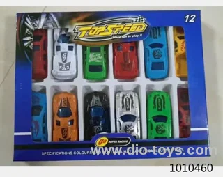 12pcs free wheel car