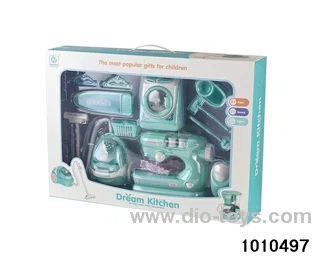Large washing machine+large vacuum cleaner+large sewing machine in window box