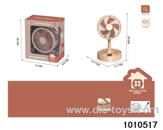 electric fan in window box