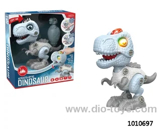 Diy dinosaur with light&sound  include battery in display box