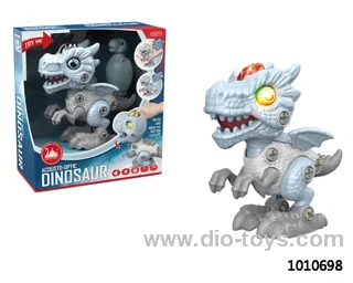 Diy dinosaur with light&sound  include battery in display box