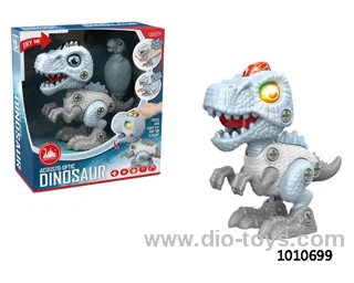 Diy dinosaur with light&sound  include battery in display box
