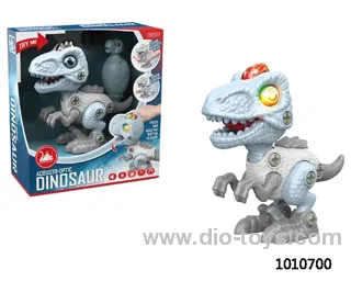 Diy dinosaur with light&sound  include battery in display box