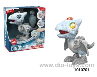Diy dinosaur with light&sound  include battery in display box